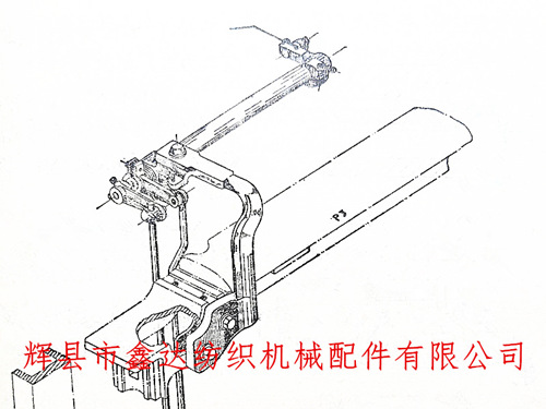 点啄式缺纬自停装置的安装说明