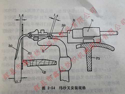 断纬自停（纬纱叉）的安装与维修技术