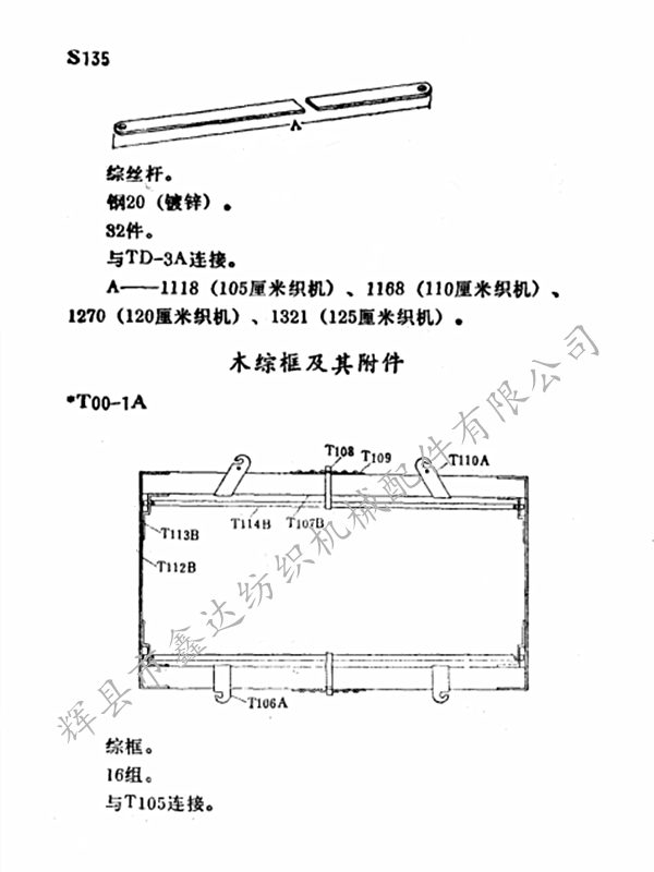 纺织异形木综框加工厂家