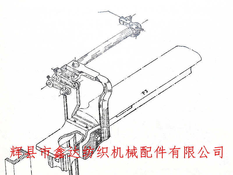 纺织点啄式断纬停装置