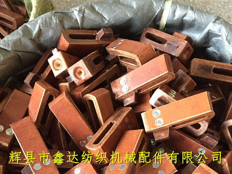 Weaving machine leather knot