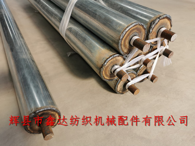 Textile accessories winding shaft and roller