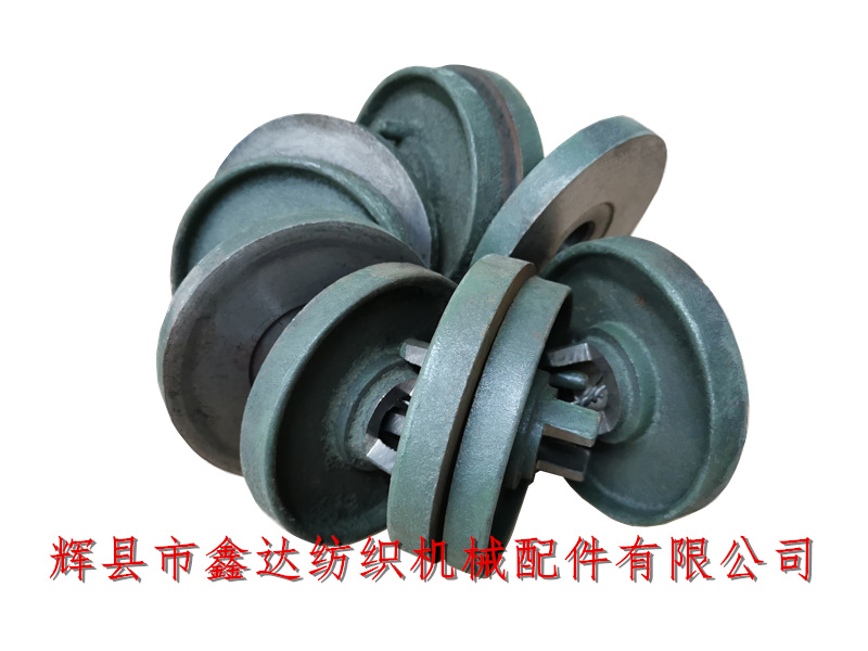 B21 brake disc with shuttle weaving machine inner warp delivery accessories